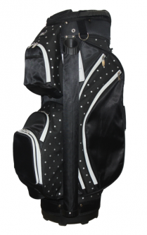 RJ Sports Ladies 9" Deluxe Golf Cart Bags - BLISS (Polka Dot)